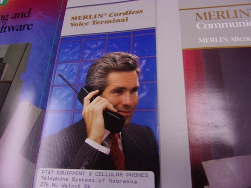 HUGE LOT Vintage 1980's AT&T Merlin Telephone System Brochures Data Sheet - Picture 11 of 12