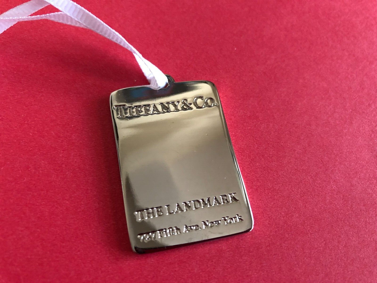 Tiffany The Landmark 727 Fifth Avenue New York Metal Tag | eBay Tiffany The Landmark 727 Fifth Avenue New York Metal Tag | eBay