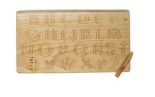 Wooden Alphabet Tracing Board