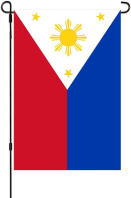 The Philippines Flag Small Mini Filipino Garden Flags 12X18 Double Sided Weather