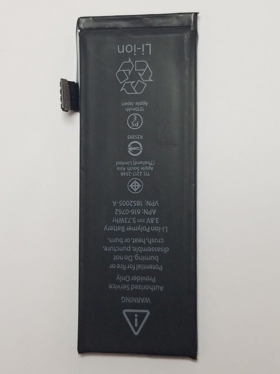 Original Replacement Battery Part for Apple iPhone 5C 616-0762