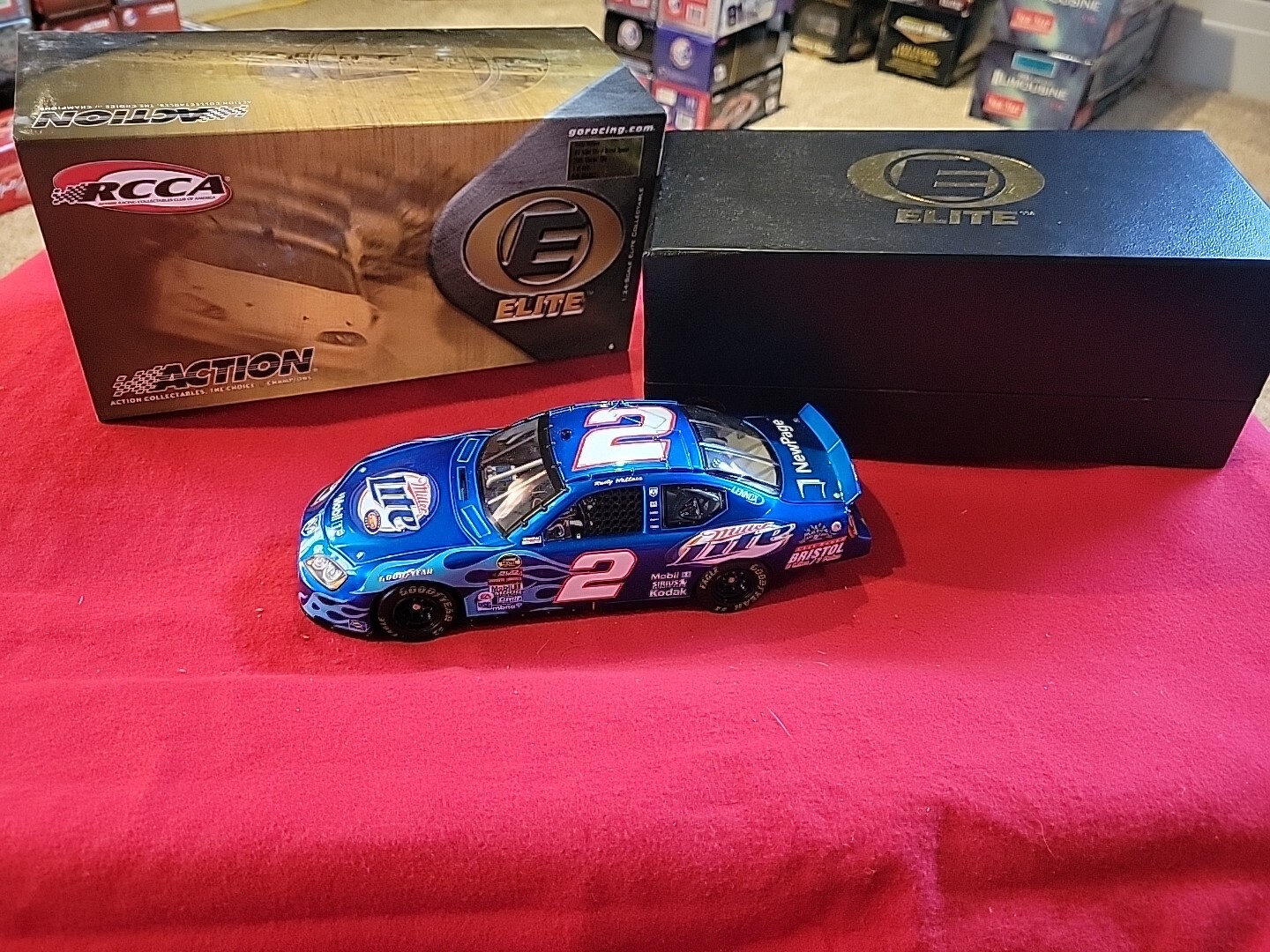 Action RCCA Elite Rusty Wallace /600 Miller 2005 Charger Bristol XRARE NASCAR #2