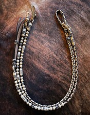 FANCY 16 Plait STEVE GUITRON HANDMADE New RAWHIDE ROMAL REINS