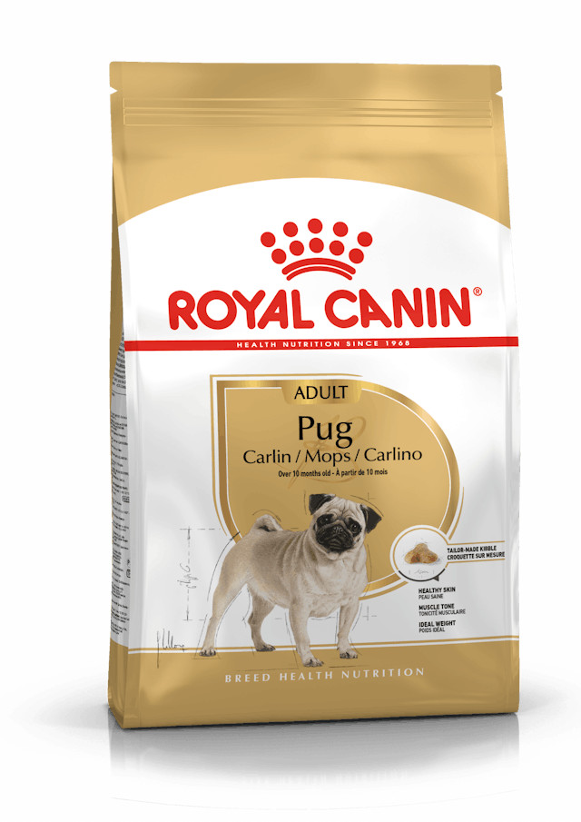 1.5kg Royal Canin Pug Adult Adult Mature Pug Dogs - Over 10 Months Old