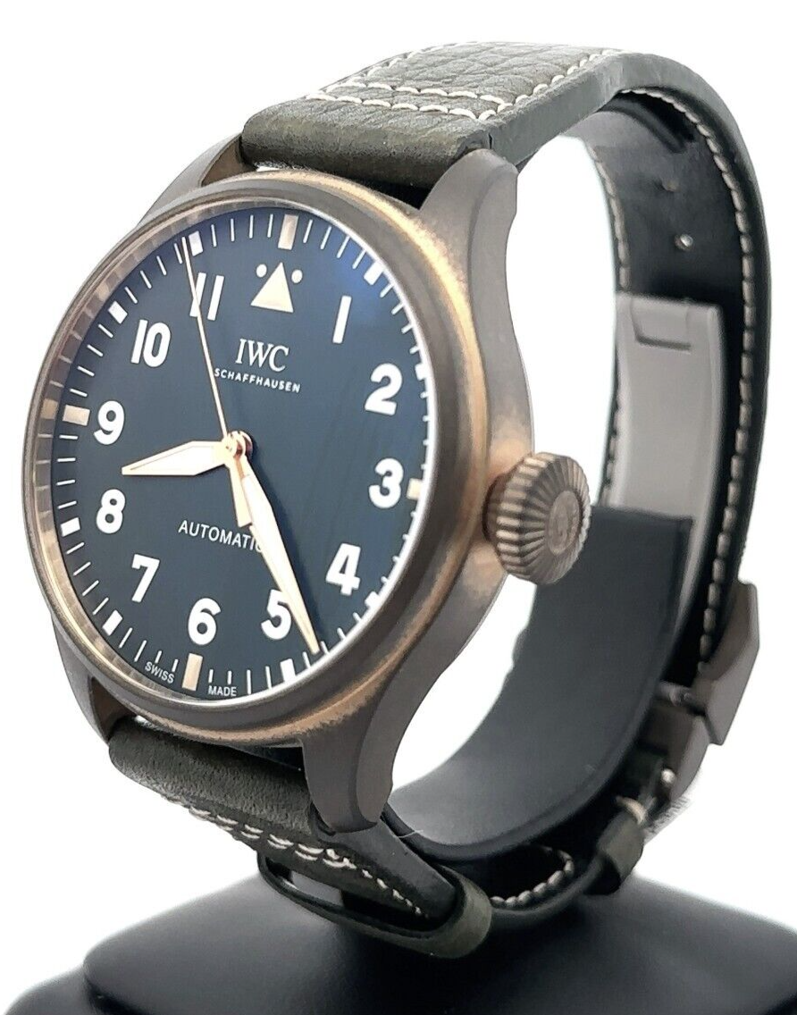 IWC BIG PILOT'S WATCH 43MM SPITFIRE BRONZE GREEN DIAL- IW329702