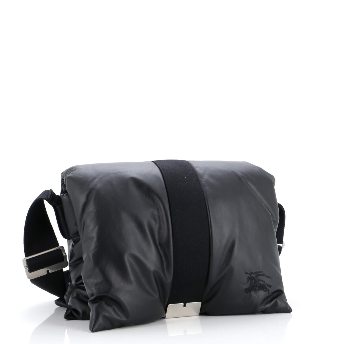 ショルダーバッグ・ポシェット BURBERRY Women Messenger Bags 8109115 A1189 black Burberry check-pattern Messenger Bag | Black | FARFETCH