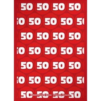 50 Schadenszähler | Pokémon Center Kartenspiel Hülle Schild Schutz (2019)