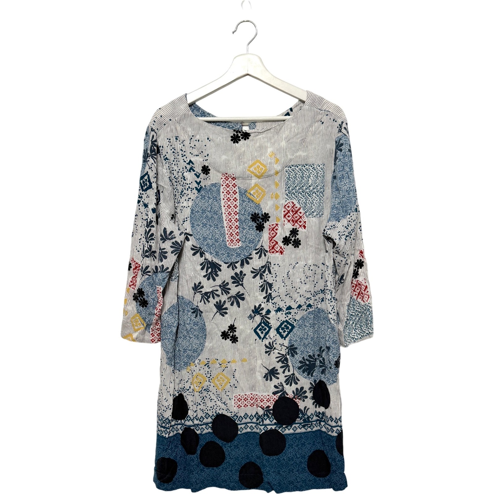 White Stuff Multicoloured Patterned Tunic Dress S… - image 1