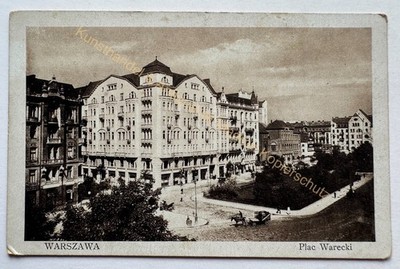 AK Warszawa plac Warecki Polska Poland WK1 um 1915