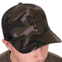 Fox Black Camo Trucker - Angelcap, Cappy FüR Angler, Anglercap, Bekleidung, Cap