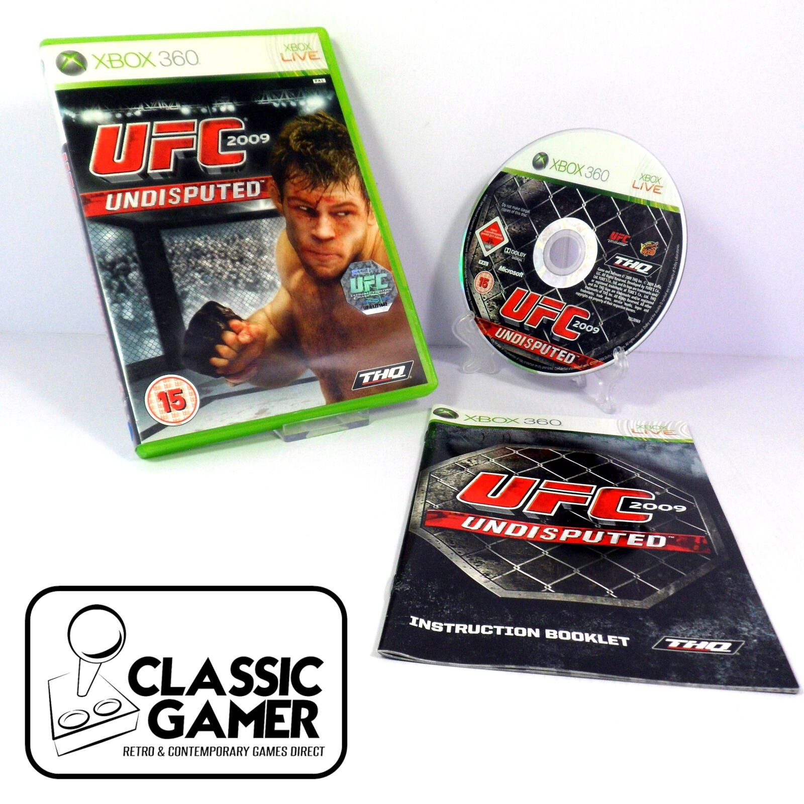 UFC 2009 Undisputed (Xbox 360) *NEAR MINT*