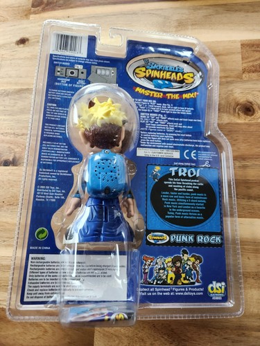 DJ Skribble's Spinheads Troi (Punk Rock) Vinyl Record Turntable Accessory Figure - Picture 4 of 4