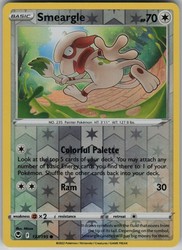 Smeargle 137/195 Reverse Holo Silver Tempest