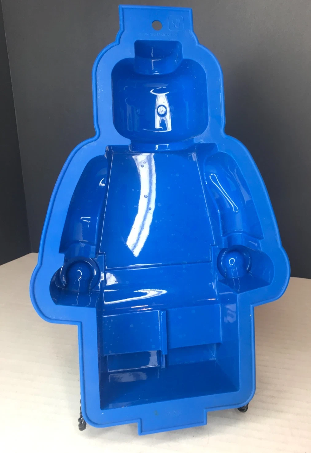 LEGO Blue Minifigure Silicone Cake Mold for Baking 12-3/4" Mold Retired