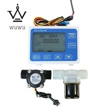Digital LCD Display Sensor Flow Meter Intelligent Flow Control Device