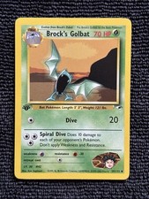 Brock's Golbat #39 Gym Heroes 1st Ed - Opposite of a Butterface *(see Desc) on eBay
