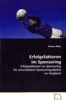 Thomas Riklin | Erfolgsfaktoren Im Sponsoring | Taschenbuch | Deutsch