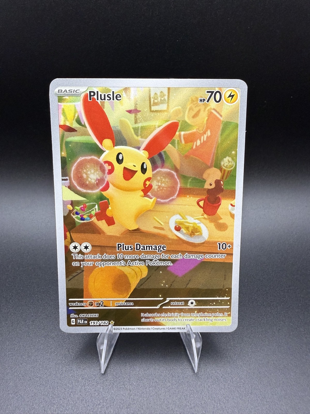 Plusle 193/182 SV04: Paradox Rift Holo NM