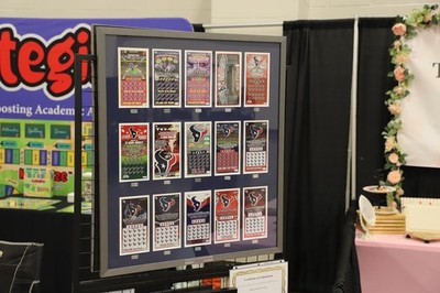 Texas Lottery NFL Scratch Ticket Collectibles Houston Texans (2009 2024)