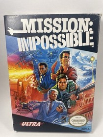 Mission: Impossible Complete in Box CIB (Nintendo, NES 1990) Tested 