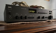 NAD 7155 110W 55wpc VTG Stereo Receiver Amplifier w/cables WORKS Nice Condition!