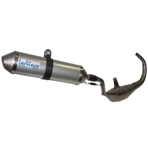 Pot LeoVince X-Fight passage bas pour rouler tous les jours en Aprilia RS4 50