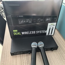 SLXD24D/B58 Dual Wireless Vocal Microphone System With BETA58 US