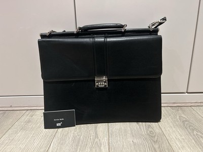 Montblanc Leather Goods Cashmere in Leather Triple Gusset Document Case