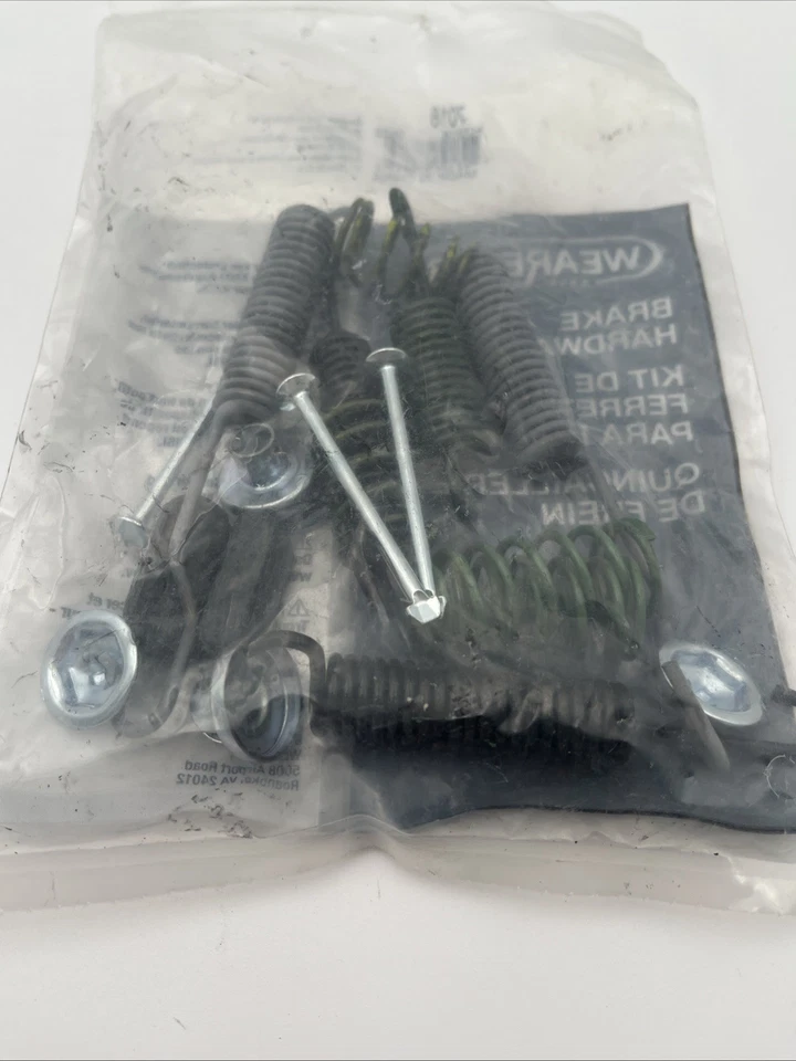 Kit de herrajes de freno de tambor Carquest Wearever H7018 Foto 4 de 4