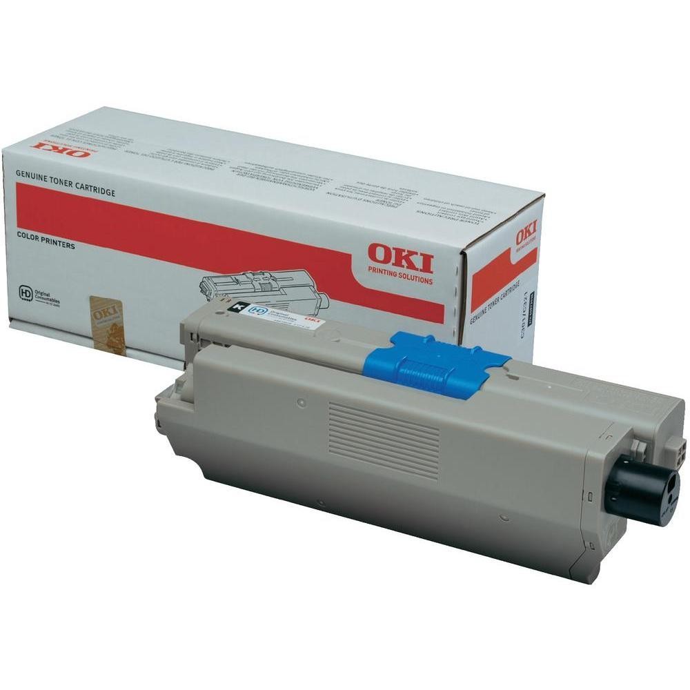 Genuine OKI 44973536 Black Laser Printer Toner  C301/C321/MC332/MC342 A-