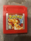 Pokémon Red Version Nintendo Game Boy Authentic Cartridge Works Excellent Cond