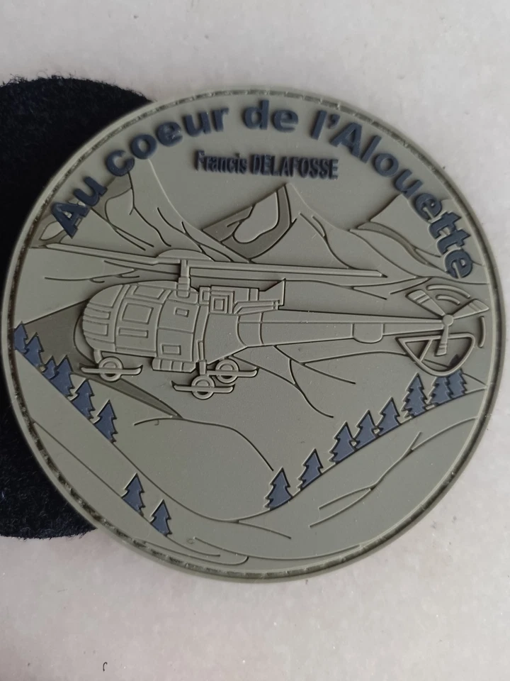 Ecusson Patch Alouette III Sécurité civile police sapeurs pompiers gendarmerie - Photo 1/1