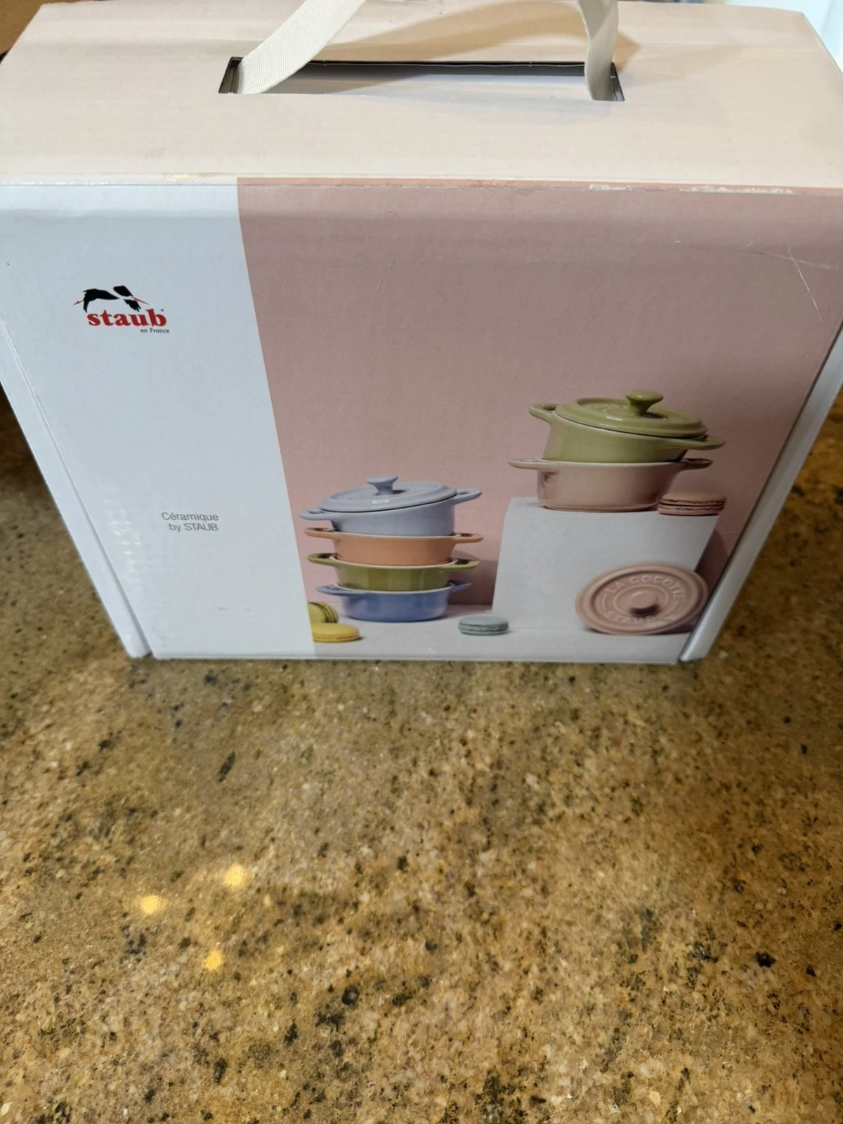 Staub Stoneware Mini Round Dutch Oven - Thumbnail 3