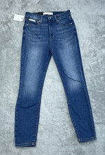 Calvin Klein Women's High Rise Stretch Skinny Jean- Storm Blue- Size 4/27/ 27L