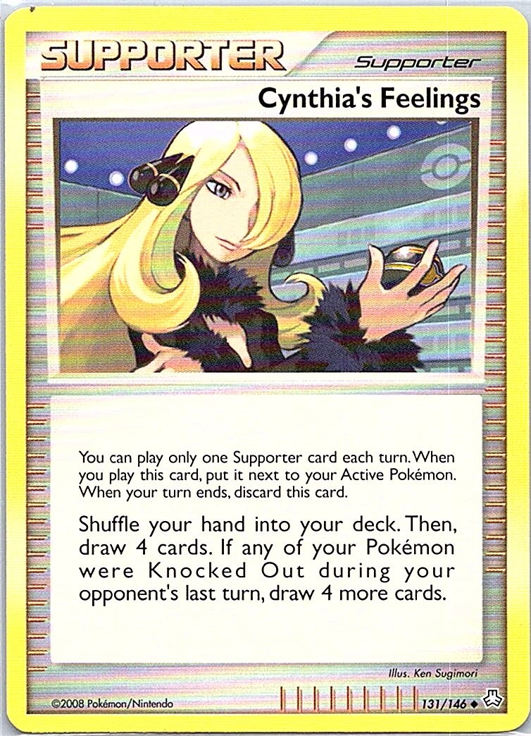 Cynthia's Feelings 131/146 Uncommon Legends Awakened NM