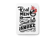 Men Smell Better Bathroom Sign – Funny Humor Wall Decor for Home and Office