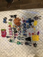 GIANT BATMAN SUPERMAN DC IMAGINEX AND MORE FIGURE LOT.