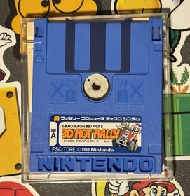 Famicom Grand Prix II: 3D Hot Rally Famicom Disk System Japan US Seller TESTED