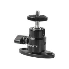 CAMVATE 1/4"-20 Mini Ball Head with Ceiling Mount for CCTV & Video Wall Monit...
