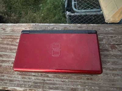 Red Working Nintendo DS Lite Handheld Game Console See Description