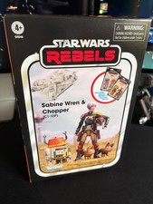 Star Wars Vintage Collection Sabine Wren & Chopper Rebels C1-10P 2 Pack Set