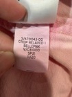 GAP Denim Women's Size medium Pink Cropped Icon Jacket Coat Button Up — photo 4