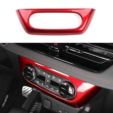 Red Air condition Switch Panel Cover Trim For Chevrolet Trailblazer 2024-2026