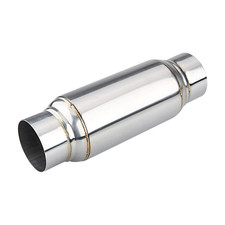 Lcgp 3 Inlet Universal Resonator 12 Overall Length Silver
