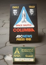 NASA STS-2 Columbia ABC News Press Kit Poster...