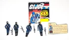 GI JOE ARAH Cobra Officer Trooper Figures  80's complete Army Builder Vintage