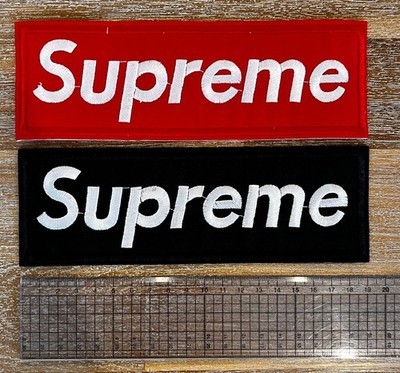 Supreme Logo Patches Iron / Sew-On