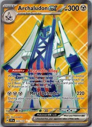 Archaludon ex 224/191 Surging Sparks Ultra Rare Holo