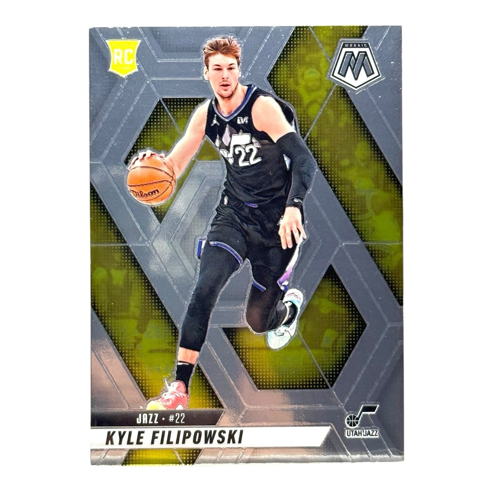 2024-25 Panini Mosaic - Rookies Kyle Filipowski #231 Silver Prizm (RC)