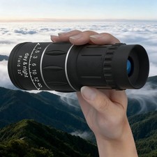 16x52 Monocular Telescope High Power Dual Focus Long Range Zoom Spyglass Scope